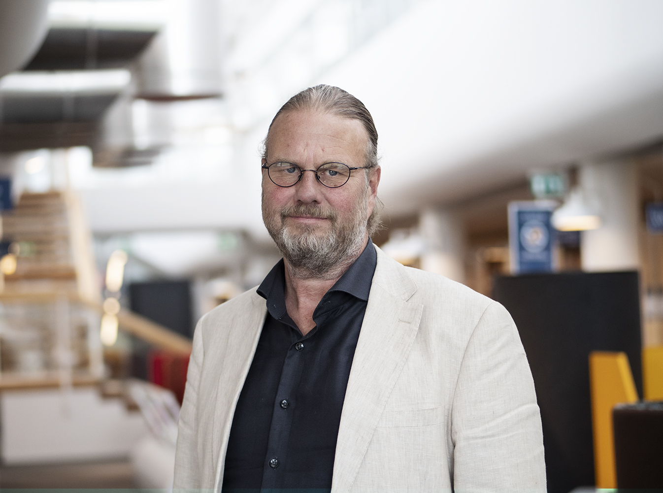 Wilhelm Widmark, Library director at Stockholm University